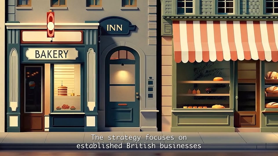 Cartoon Feature video advert